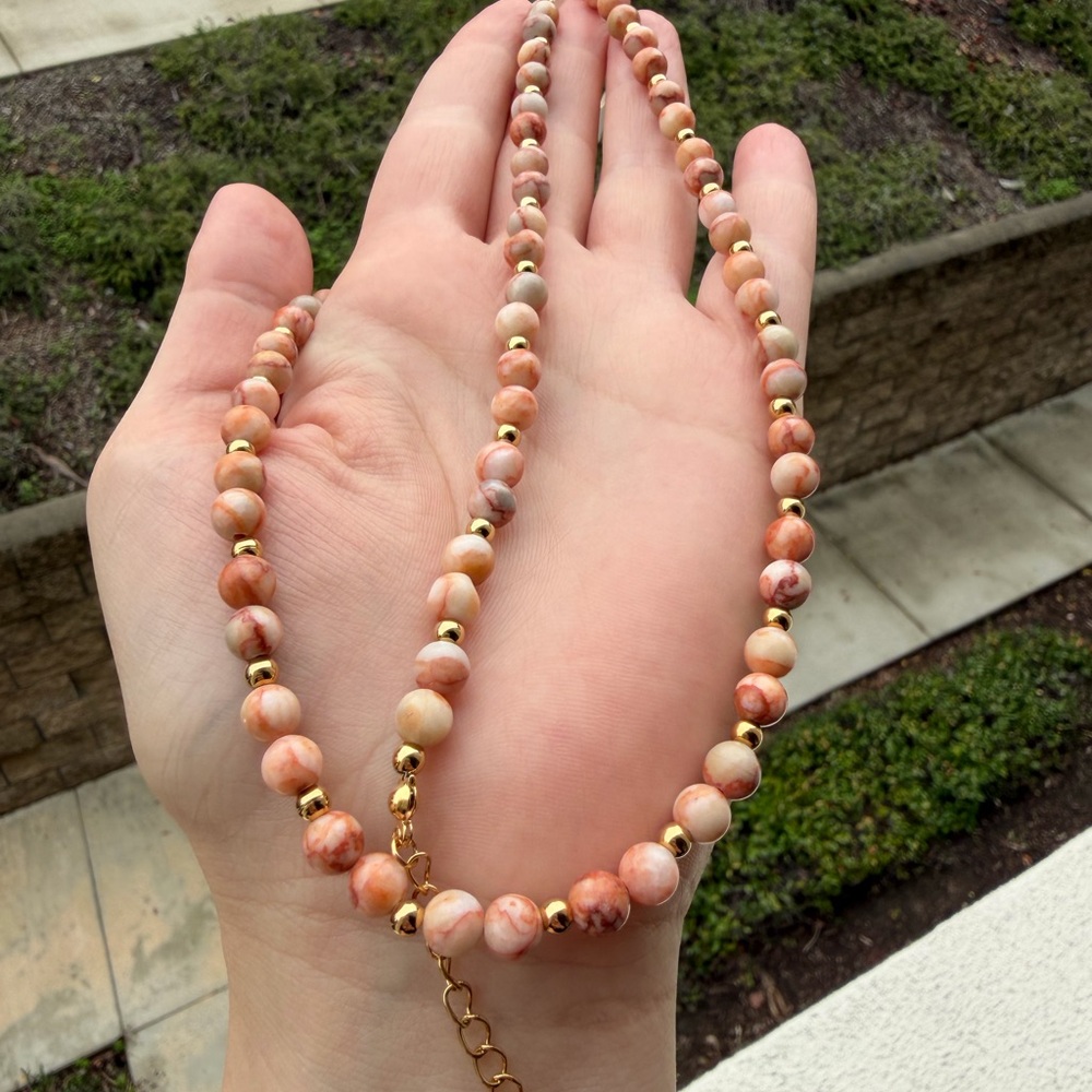 Beaded Necklace and Bracelet Set - Picture 5 of 5